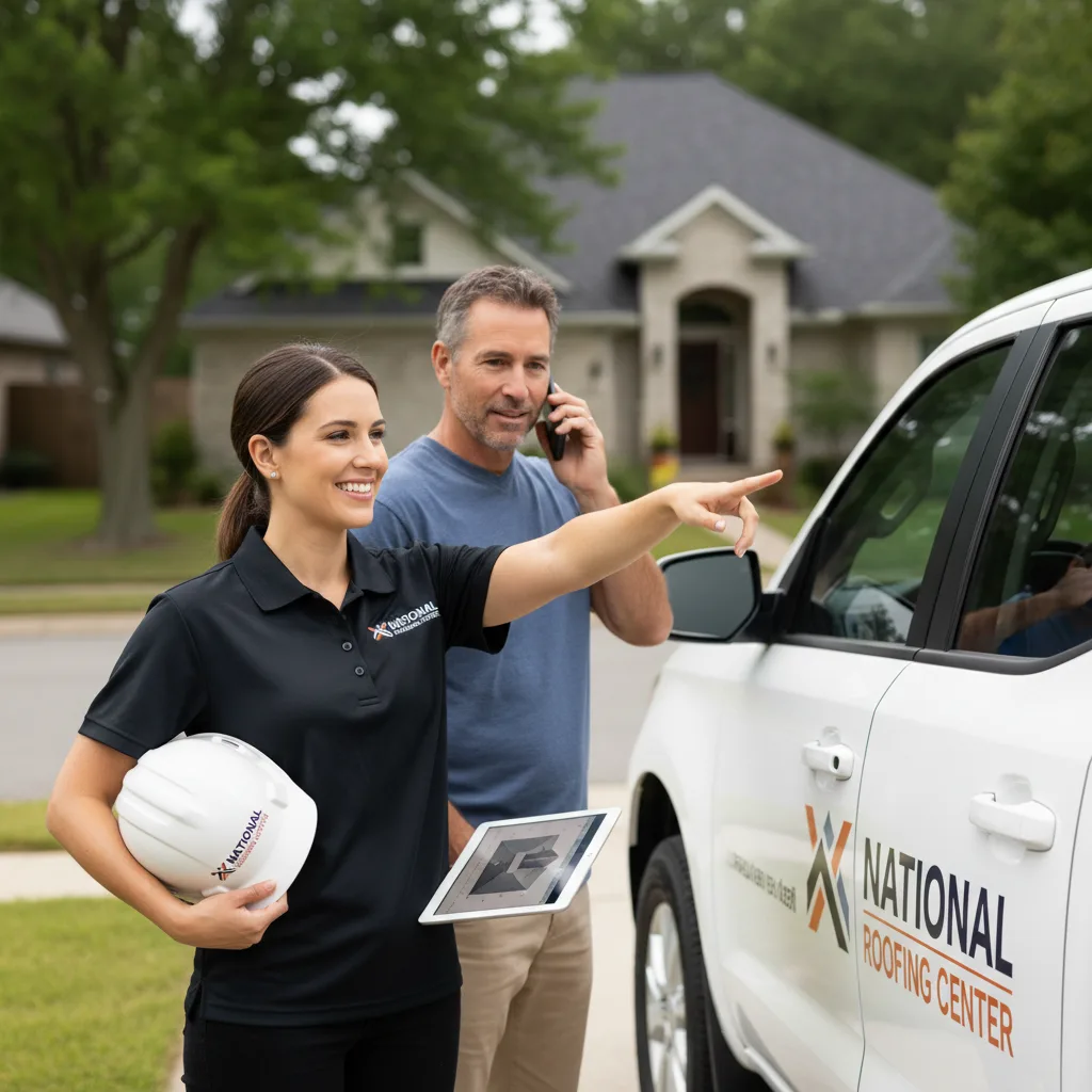 National Roofing Center customer support in Sandy Oaks